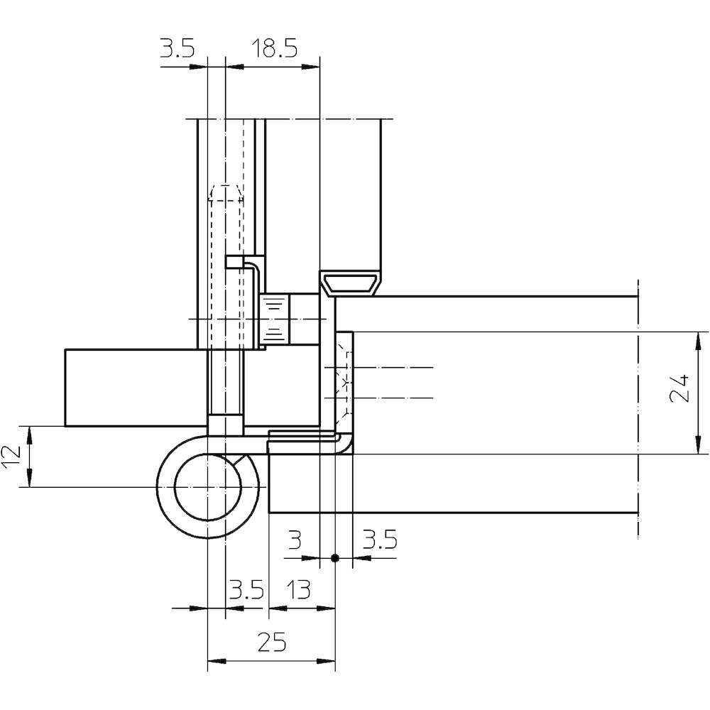 SIMONSWERK Objektband VARIANT® VN 3939/100,
