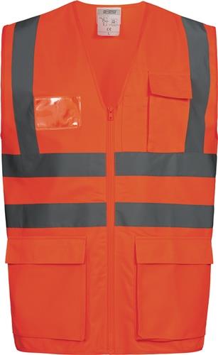 FELDTMANN Warnweste EWALD Gr.XXL orange EN ISO 20471 Kl.EN ISO 13688 SAFESTYLE