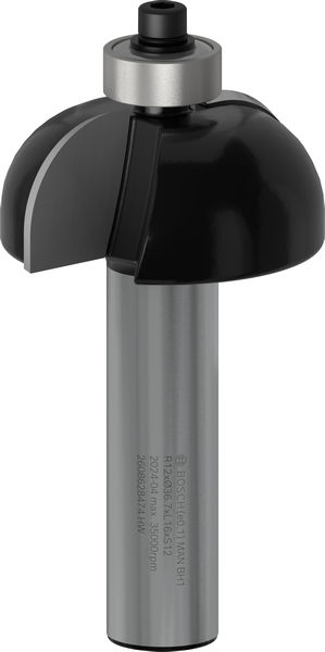 BOSCH Hohlkehlfräser, 12 mm, R1 12 mm, D 36,7 mm, L 16 mm, G 70 mm