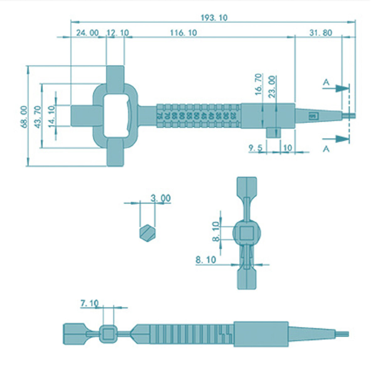 FEPS Tool universal Bauschlüssel FE-BS001 mit Flaschenöffner silber