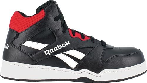 REEBOK Sicherheitsstiefel BB4500 Safety Gr.42 schwarz/rot S3 SRC ESD EN20345 Leder