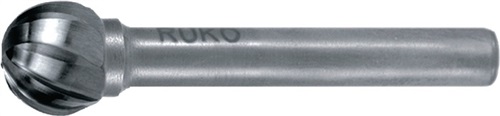 RUKO Frässtift KUD D.12mm Kopf-L.11mm Schaft-D.6mm HM Verz.Alu RUKO