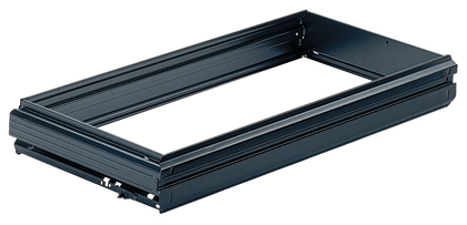 HETTICH Hängeregistraturrahmen Systema Top 2000, 371 x 517 mm, schwarz, 78045