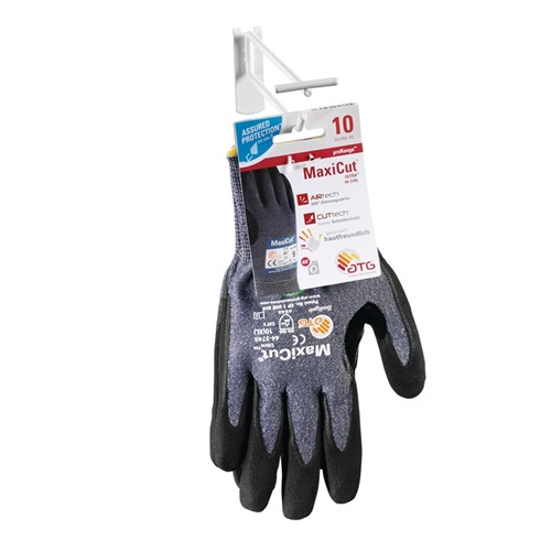 ATG Schnittschutzhandschuhe MaxiCut Ultra 44-3745HCT Gr.9 blau/schwarz EN 388 PSA II ATG Schnittschutzhandschuhe MaxiCut Ultra 44-3745HCT Gr.9 blau/schwarz EN 388 PSA II