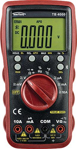 TESTBOY Multimeter TB 4000 0-600 V AC,0-600 V DC TRUE RMS TESTBOY