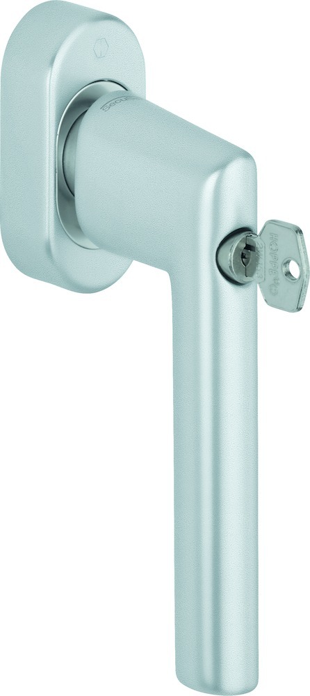 HOPPE® Fenstergriff abschließbar Amsterdam 0400S/UD9056 TBT 4, mit Schrauben, Aluminium, 12025148