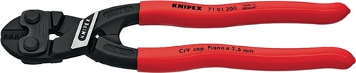 KNIPEX Kompaktbolzenschneider CoBolt® L.200mm Ku.-Überzug 20Grad 3,6mm o.Aussparung