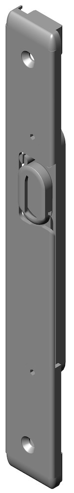 KFV U-Profilschließblech USB 25-222T2, kantig, Stahl
