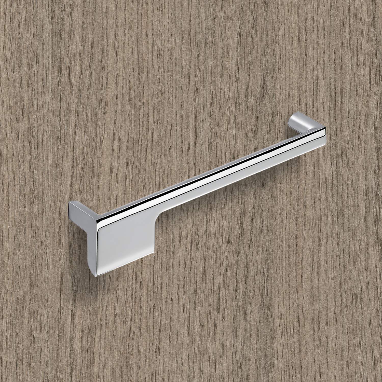 HETTICH Griff Zenga, •–• 192, L 201 mm, B 36 mm, H 30 mm, Verchromt glanz, 9105746 HETTICH Griff Zenga, •–• 192, L 201 mm, B 36 mm, H 30 mm, Verchromt glanz, 9105746