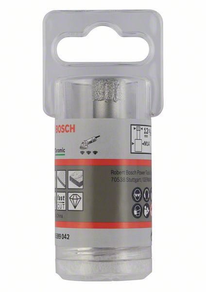 BOSCH Diamanttrockenbohrer Dry Speed, 12 x 30 mm