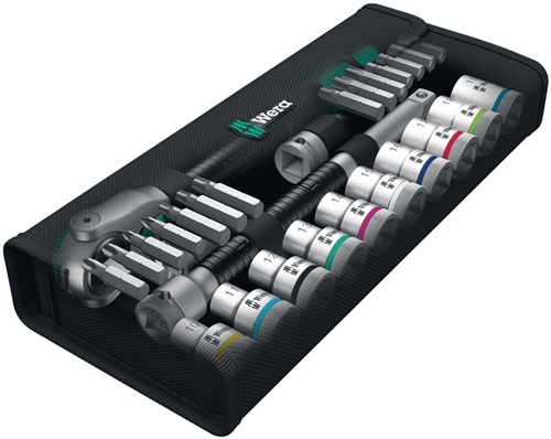 WERA Steckschlüsselsatz Zyklop Speed 28-tlg.1/2 Zoll SW 10-19mm Z.72 6KT WERA WERA Steckschlüsselsatz Zyklop Speed 28-tlg.1/2 Zoll SW 10-19mm Z.72 6KT WERA
