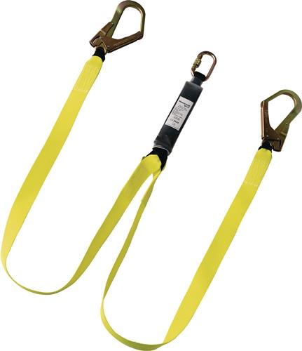MILLER BY HONEYWELL Bandfalldämpfer H100 TWIN Lanyard Rebar Hook L.1,8m EN354,EN 355