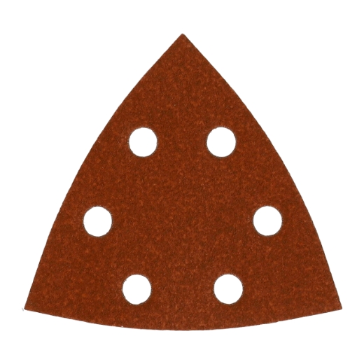 K80, 6-Loch Schleifblätter für Deltaschleifer 93 x 93 mm