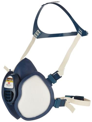 3M Atemschutzhalbmaske 4000+ EN 405:2001+A1:2009 FFABE1P3 R D Einheitsgröße 3M