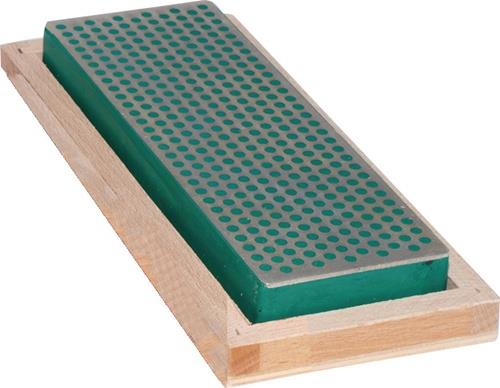 MÜLLER Diamantabziehstein L150xB50xHmm Diamanat sehr fein grün im HO-Kasten MÜLLER