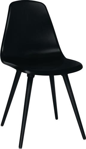 TOPSTAR Mehrzweckstuhl schwarz Kunststoffbeine schwarz VE=2 St.im Krt.TOPSTAR