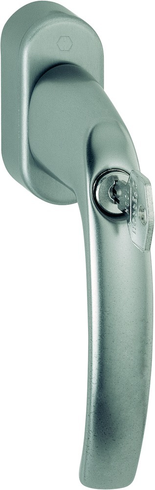 HOPPE® Fenstergriff absperrbar Atlanta 0530S/US952 100NM, N10, mit Schrauben, Aluminium, 10763941