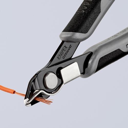 KNIPEX Elektronik-Seitenschneider Super-Knips® L.125mm Form7 Spezialwerkzeugstahl brün. KNIPEX Elektronik-Seitenschneider Super-Knips® L.125mm Form7 Spezialwerkzeugstahl brün.