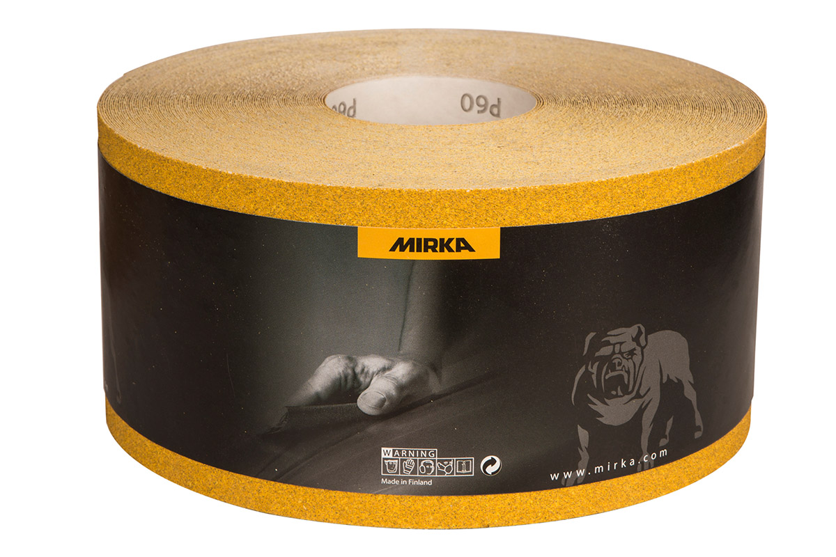 MIRKA GOLD 115mm x 50m Rolle P80