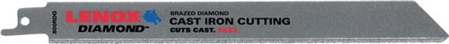 LENOX Säbelsägeblatt Diamond Grit L.200mm B.19mm 1 St./Karte