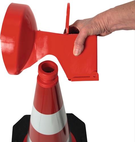 HORIZONT Leitkegel-LED-Leuchte ConeFix gelb eins.gelb HORIZONT HORIZONT Leitkegel-LED-Leuchte ConeFix gelb eins.gelb HORIZONT