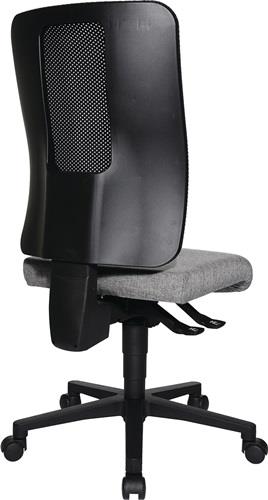 TOPSTAR Bürodrehstuhl m.Synchr.-Techn.schwarz/hellgrau 460-560mm Trgf.110kg TOPSTAR