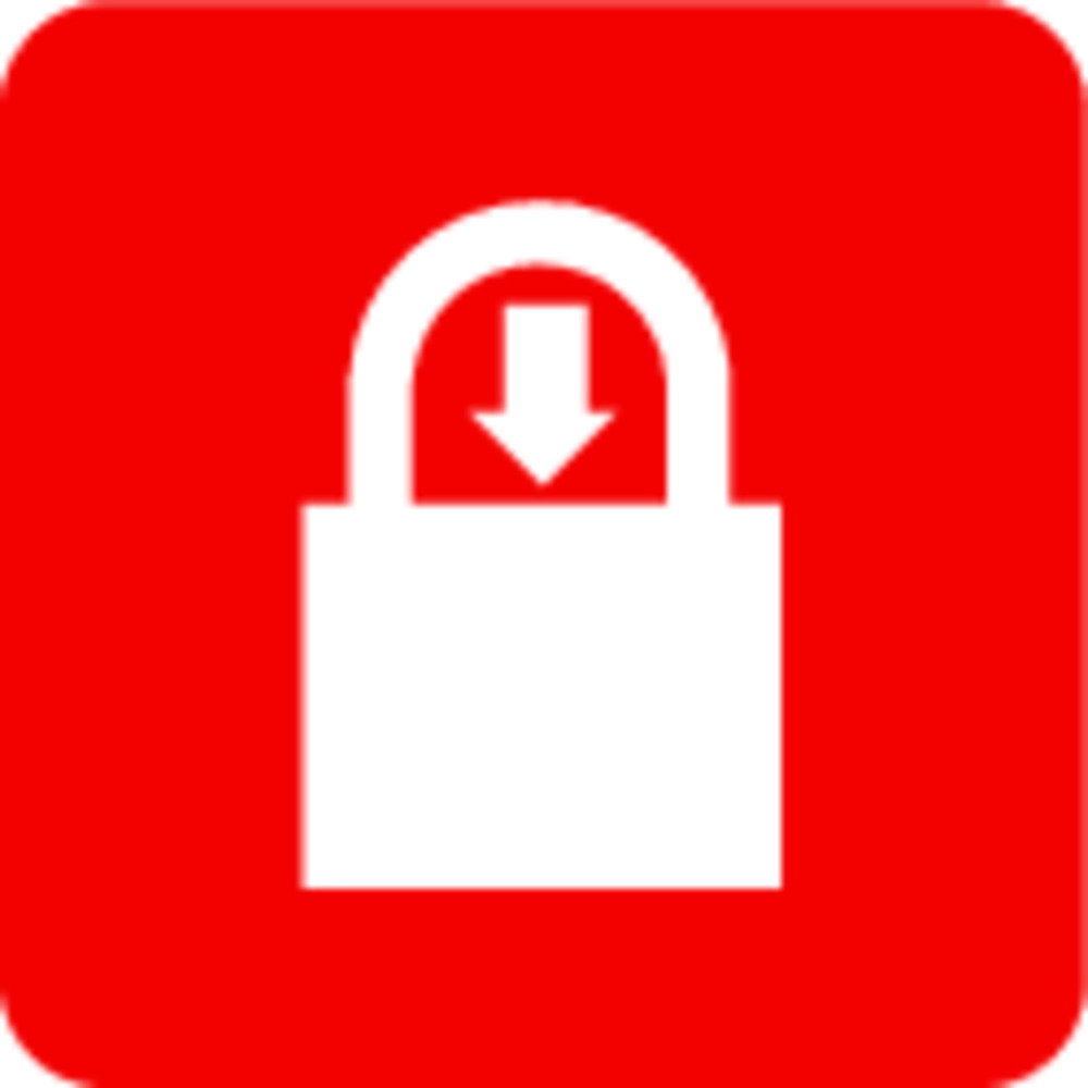 ABUS Zylindervorhangschloss-Set 45, doppelte Verriegelung, Messing massiv