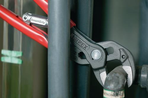 KNIPEX Wasserpumpenzange SmartGrip® L.250mm Spann-W.10-36mm grau atram.pol.Ku.-Überzug KNIPEX Wasserpumpenzange SmartGrip® L.250mm Spann-W.10-36mm grau atram.pol.Ku.-Überzug