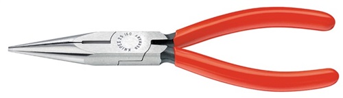 KNIPEX Flachrundzange L.140mm flach/rund ger.pol.Ku.-Überzug KNIPEX