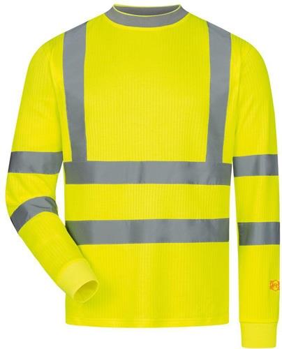 SAFESTYLE Warnschutz-Langarm-T-Shirt OLEAS Gr.3XL (66/68) gelb SAFESTYLE SAFESTYLE Warnschutz-Langarm-T-Shirt OLEAS Gr.3XL (66/68) gelb SAFESTYLE