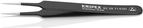 KNIPEX Präzisionspinzette L.110mm ger.nadelfein rostfr.antimagn.elektr.ableitend KNIPEX