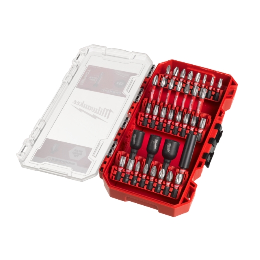 MILWAUKEE 35-tlg. Set in PACKOUT kompatibler Kassette SHOCKWAVE Set Schrauben