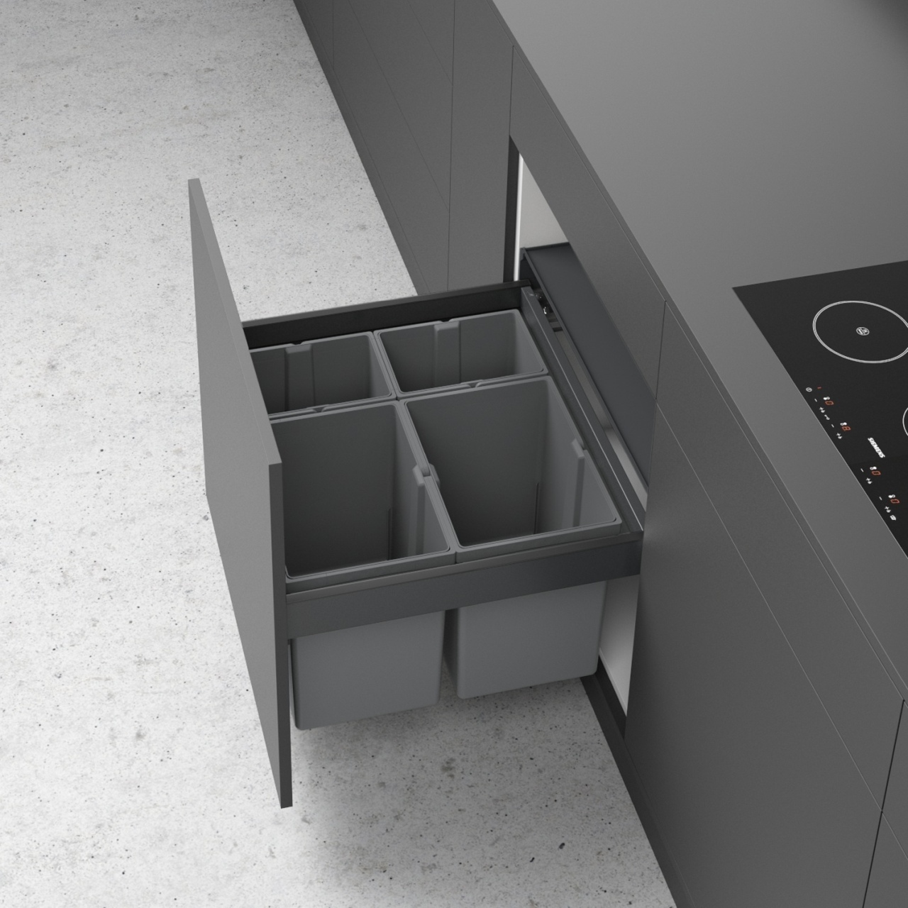 HETTICH AvanTech YOU Pull Rahmen 400 / 600, 9278340