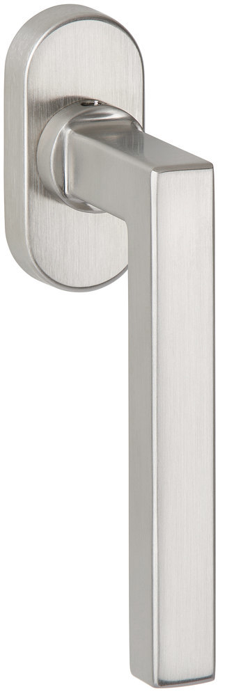 HERMAT Fenstergriff SQUARE 1835, oval, Edelstahl