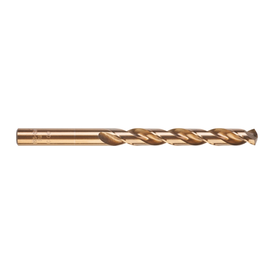 MILWAUKEE 10,0 x 133 mm, HSS-G Co HSS-G RED COBALT Metallbohrer DIN 338 5er Pack