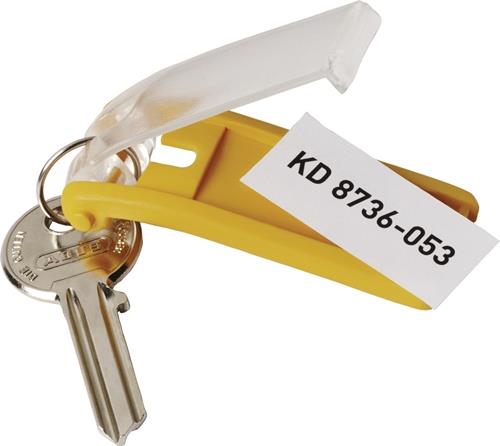 DURABLE Schlüsselanhänger Key Clip gelb Ku. DURABLE Schlüsselanhänger Key Clip gelb Ku.