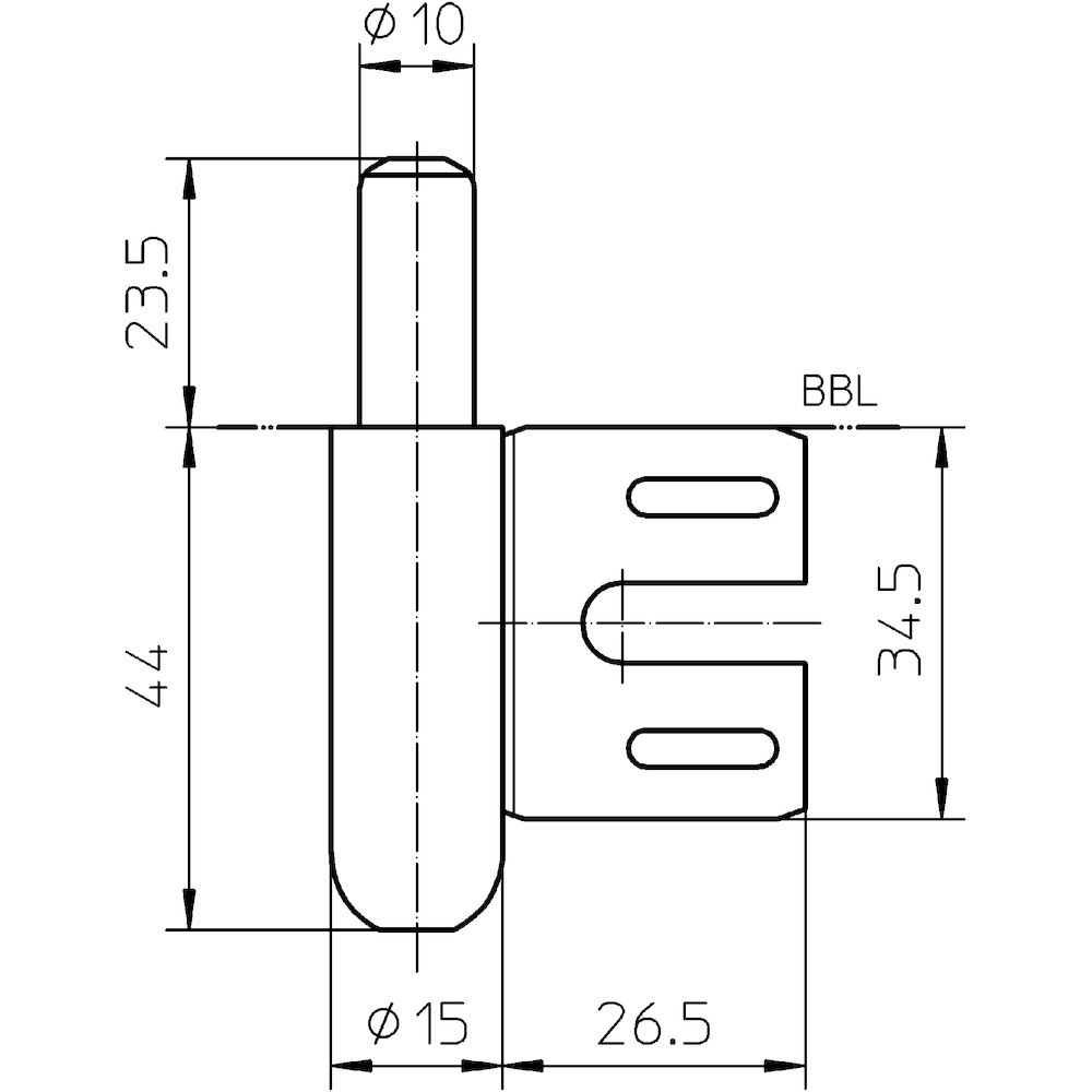 SIMONSWERK Rahmenteil VARIANT® V 8100 WF RK SIMONSWERK Rahmenteil VARIANT® V 8100 WF RK