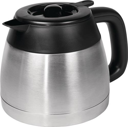 EXQUISIT Kaffeemaschine KA 6501 sw 800 W schwarz Thermokanne,Verzierung VA