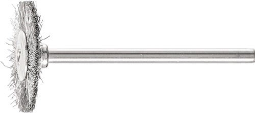 PFERD Minirundbürste RBU 2202/3 INOX 0,10, D22xB2xL6mm VA PFERD