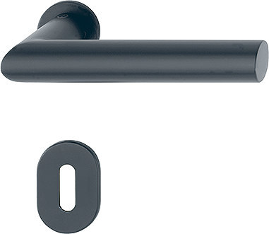 HOPPE® Drückergarnitur mit Rosetten Amsterdam E1400Z/868P/869PS-SK, Edelstahl, 11836994