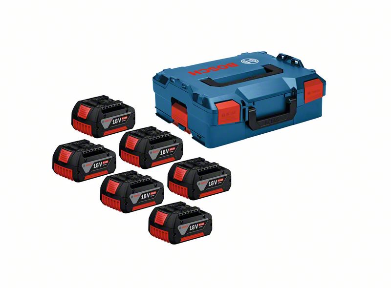 BOSCH Akkupack 6x GBA 18V 4,0Ah