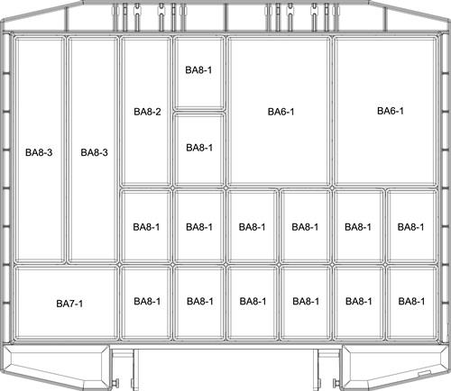 RAACO Sortimentskoffer boxxser B465xT401xH78mm 20 Fächer m.Profilraster RAACO