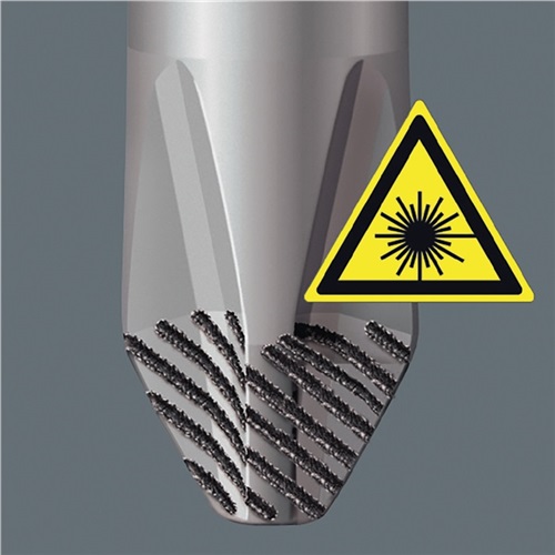 WERA Schraubendreher 160 i Schneiden-B.2,5mm Gesamt-L.161mm VDE isol.Lasertip Spitze