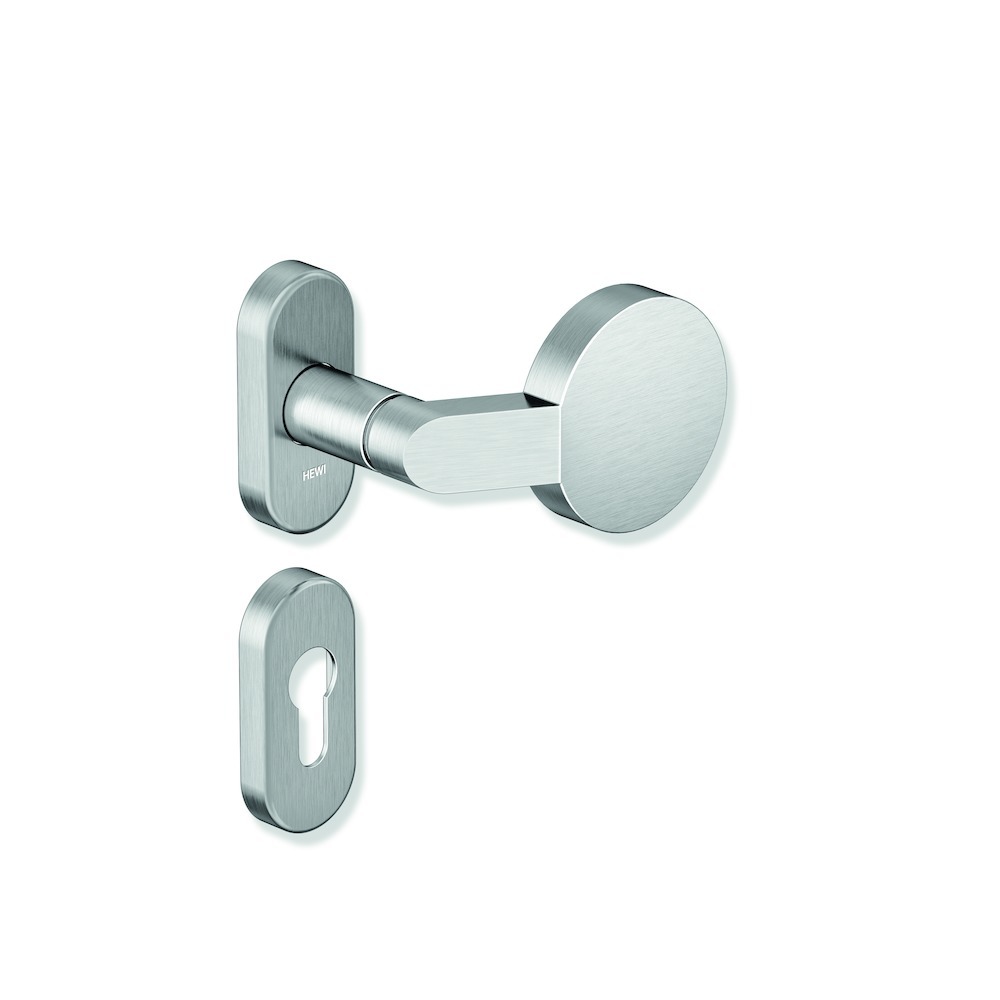 HEWI Wechselgarnitur mit Rosetten 270XAH03.447, VK 8 mm, Edelstahl, 270XAH03.447