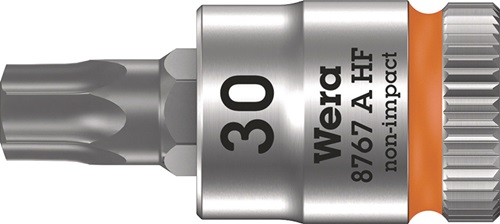 WERA Steckschlüsseleinsatz 8767 A HF TORX® 1/4 Zoll T30 L.28mm WERA WERA Steckschlüsseleinsatz 8767 A HF TORX® 1/4 Zoll T30 L.28mm WERA