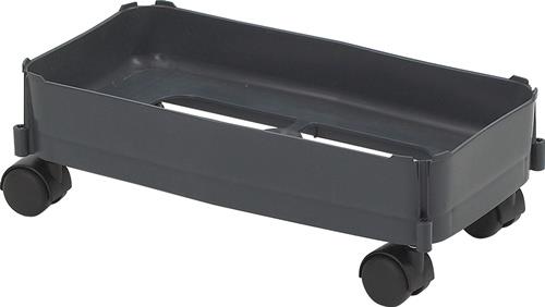 GRAF Fahrwagen m.weichen Rollen Abfallsammler 60l dunkelgrau GRAF