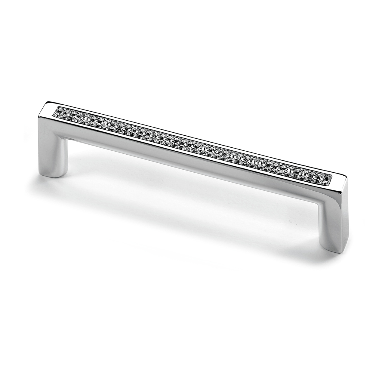 HETTICH Griff Saturnia, •–• 128, L 140 mm, B 12 mm, H 26 mm, Verchromt glanz, 9113712