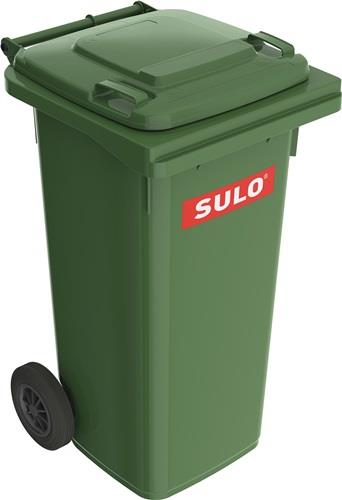 SULO Müllgroßbehälter 120l HDPE grün fahrbar,n.EN 840 SULO