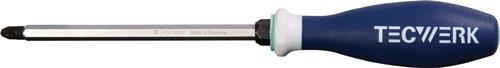Schraubendreher 3-Komponentengriff 6-Kant Klinge / Ansatz TECWERK