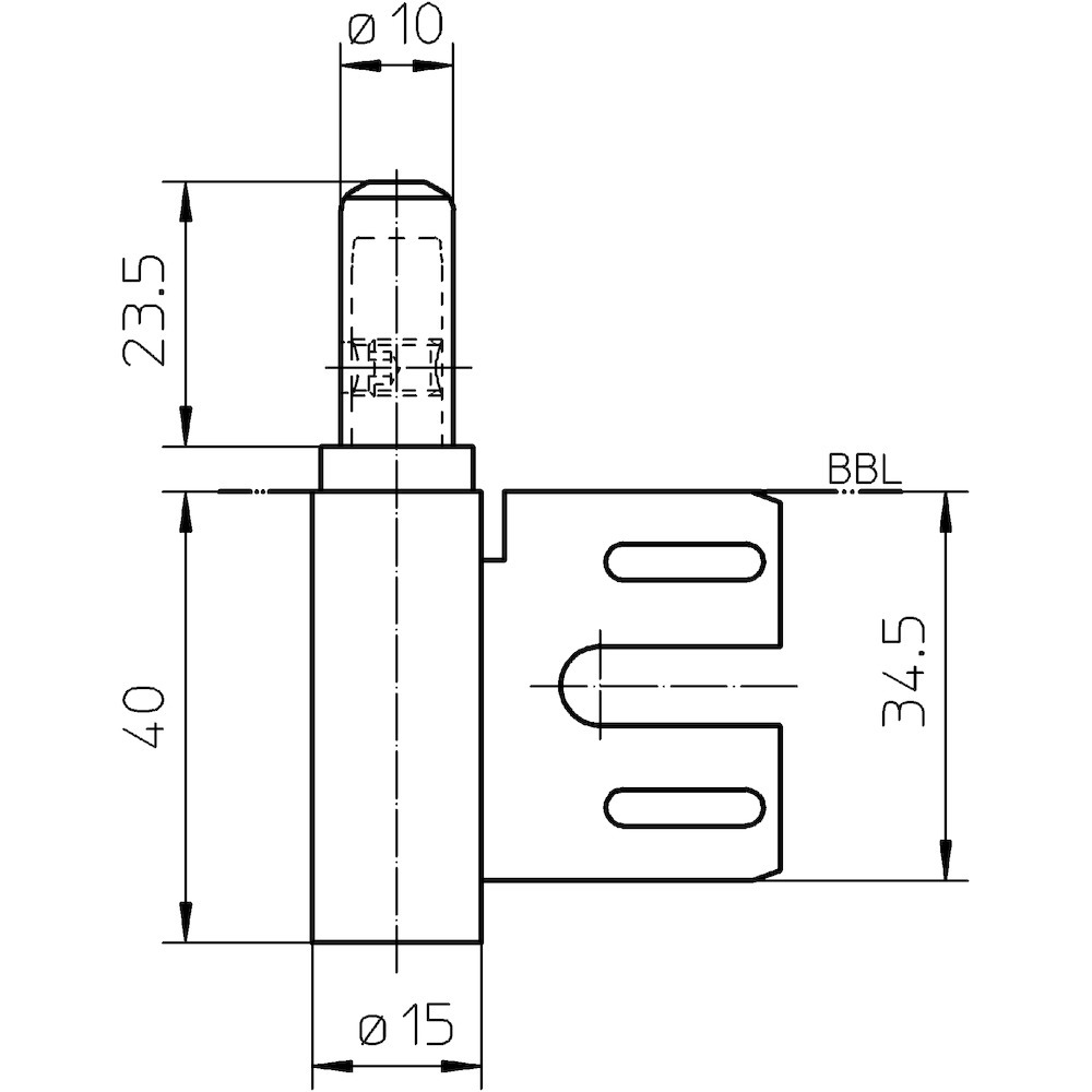 SIMONSWERK Rahmenteil VARIANT® V 8100 WF HV Stop